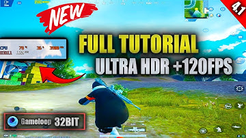 Ultra HDR + 120FPS | FULL TUTORIAL | NEW UPDATE 