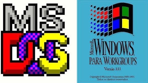 Instalação de MS-DOS 6.22 + Windows 3.11 | CD-ROM | NO Floppy | VMWARE [Brasileiro | Brazilian]