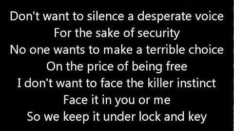 Rush-Lock & Key (Lyrics)