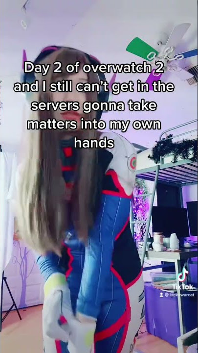 AHHHH #overwatch2 #DVA #cosplay