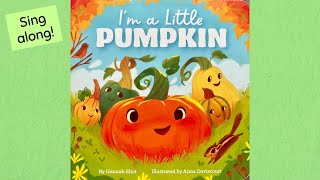 Im A Little Pumpkin Singalong Book Halloween Songs & Chants Preschool Music For Kids