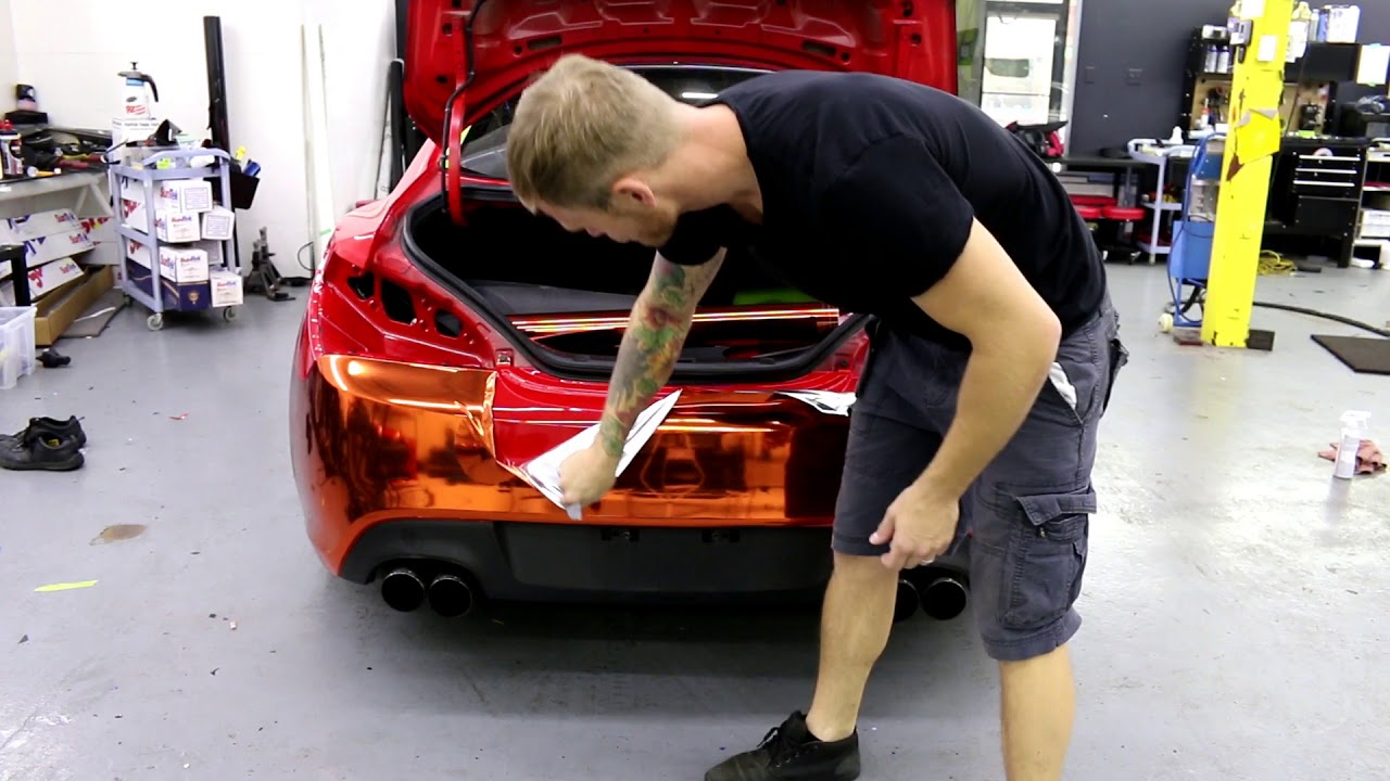 Vvivid Vinyl  How-To: install chrome vinyl wraps