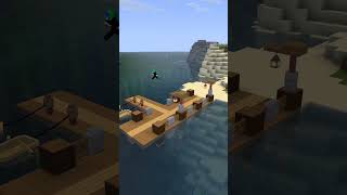 Dock building tutorial #minecraft  #tutorial  #dock