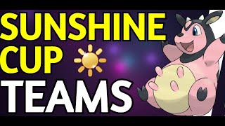 BEST SUNSHINE CUP Teams | *NEW* PVPoke Rankings | Pokémon GO Battle League