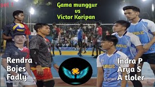 set 1 koripan vs gama munggur.. vorade cup 2024