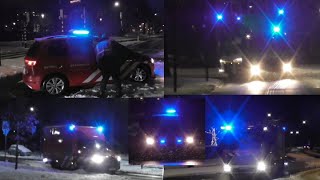 Download Lagu [GRIP 1 \u0026 Sneeuw] GASLEKKAGE IN FLAT OP DE WEEGSCHAAL IN BILTHOVEN - Hulpdiensten met spoed MP3