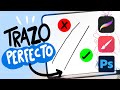 TRAZO PERFECTO para DIBUJO DIGITAL