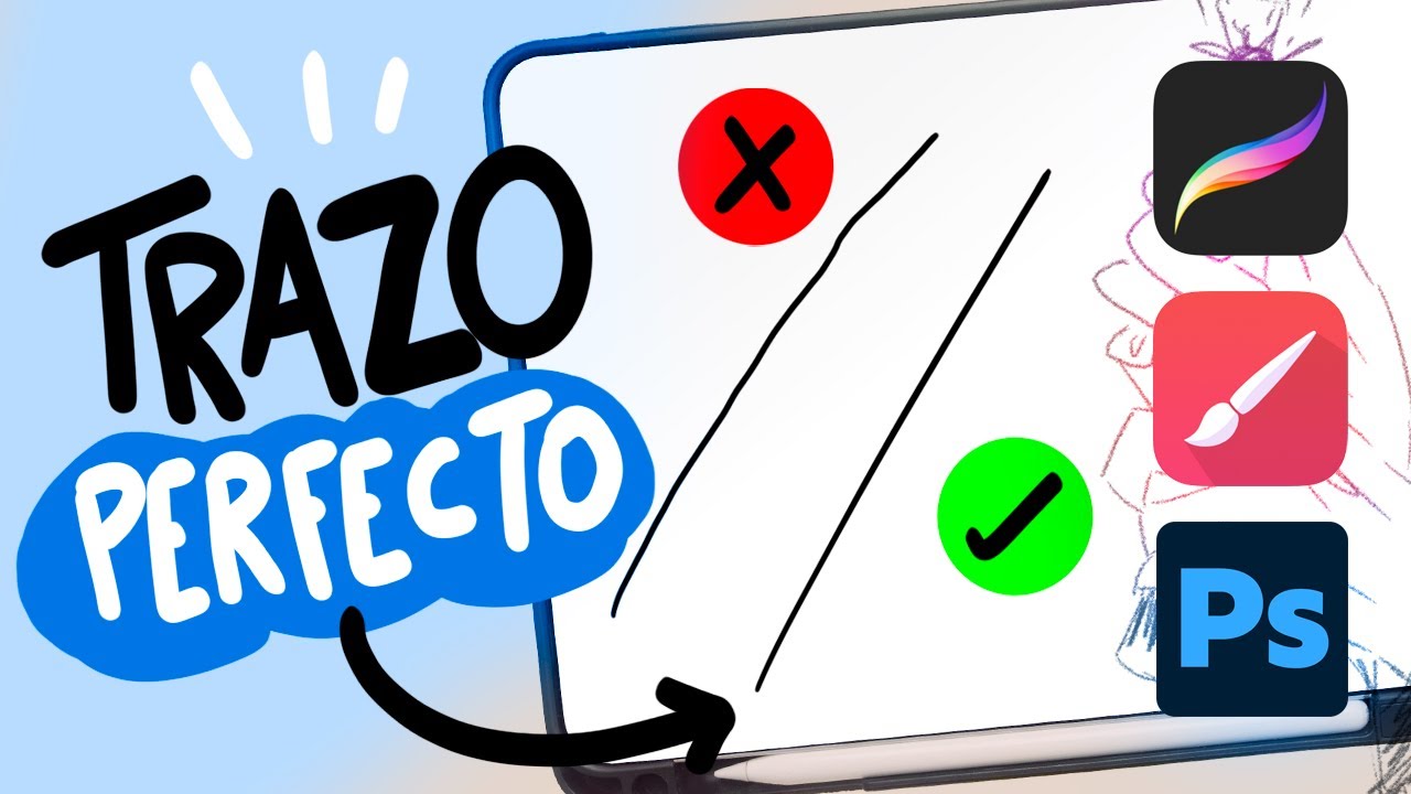 TRAZO PERFECTO para DIBUJO DIGITAL