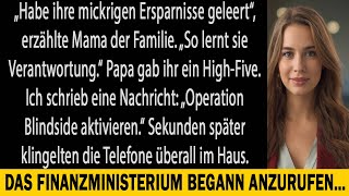 Mama leerte mein Konto – ohne zu wissen, dass es ein staatlicher Sicherheitsfonds war.
