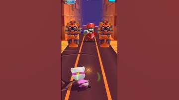 Talking Tom Hero Dash Super Angela Funny Short Android iOS Gameplay #talkingtom #shorts #shortsfeed