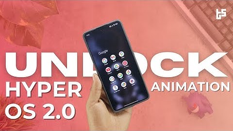 Unlock Hyper Os 2.0 Folder Blur & Lockscreen Animation On POCO X6 Pro