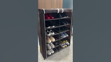 Elevate Your Space with Stylish Shoe Storage Solutions #fok #shoerack