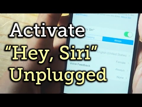 Use the "Hey Siri" Voice Command Without Connecting to Power - iPhone / iOS 8 [How-To]