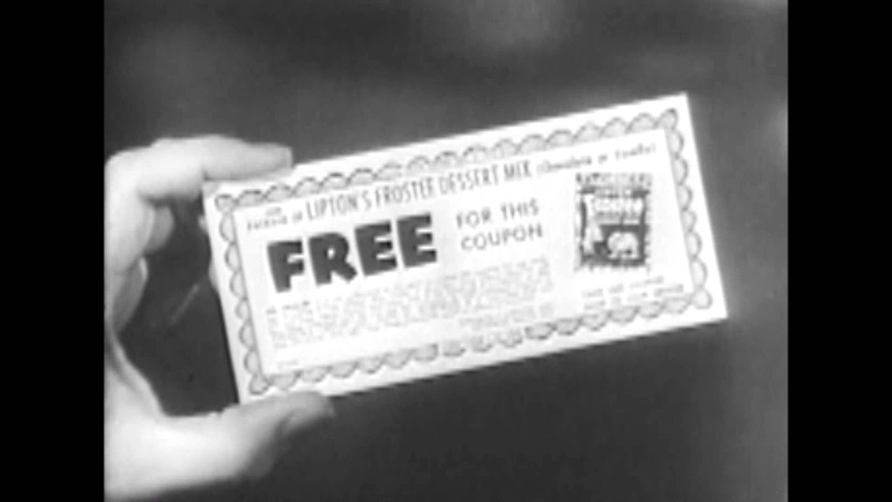 BettyCrocker Cake mix with free frosting 1950s - Classic Commercials
