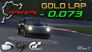 Gran Turismo 7 PSVR2 Nurburgring  911 Carrera RS CS (993) '95 Online Time Trial Gold Lap! 4K