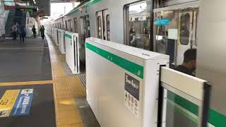 東京メトロ16000系　新松戸　発車シーン