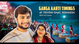 Triveni ghat ki maha aarti - Ganga Ghat | Rishikesh | 365 Days India Tour | #travelvlog #rishikesh