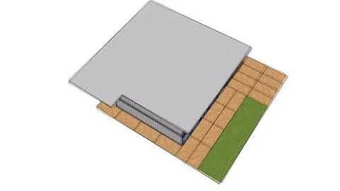 Shipping Container Mansion with Attached Garage (Sketchup)