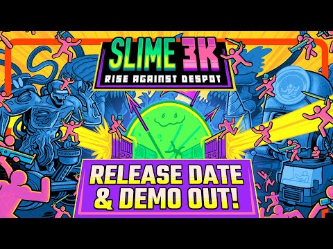 Slime 3K: Rise Against Despot — Release Date & Demo Trailer | ☢️ Try Now On Steam!