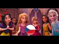 Vanellope meets the disney princesses czech  ralph breaks the internet