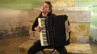 J.S. Bach - Fantasie and Fugue in A minor (BWV 561) on Accordion - Elena Chiaramello