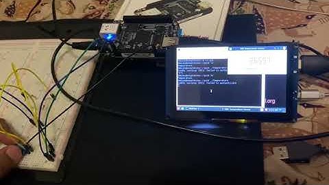 Interfacing Ldc display and temperature censor with beaglebone black