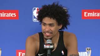 Dylan Harper PostGame Interview | San Antonio Spurs vs New York Knicks
