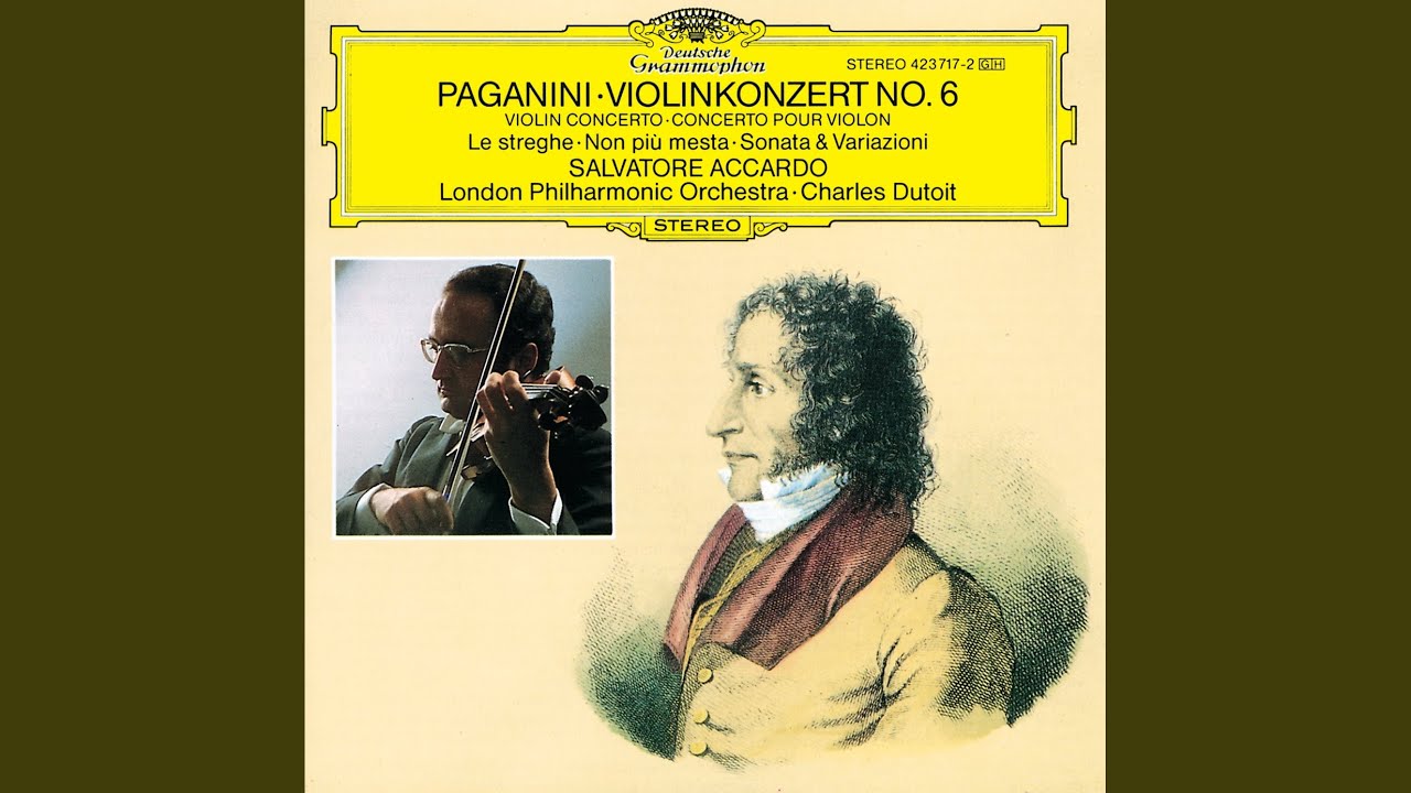 Paganini: Violin Concerto No. 6 in E Minor, MS. 75: I. Risoluto (Cadenza by Accardo)