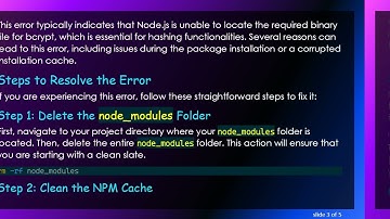 Resolving the Error: Cannot find module 