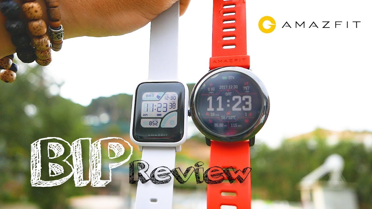 musculação amazfit bip