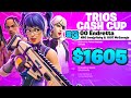 I CAME 3RD in TRIO CASH CUP w/ MrSavage &amp; benjyfishy