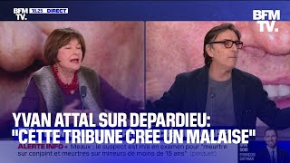'Il a le droit de ne pas être lynché': Yvan Attal défend Gérard Depardieu face à Macha Meril