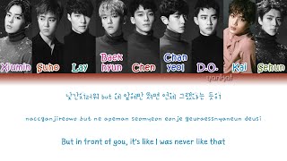 Video thumbnail of "EXO - Unfair (불공평해) (Korean ver.) (Color Coded Han|Rom|Eng Lyrics) | by Yankat"