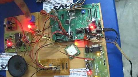 Drunken drive detection and obstacle alert through GSM using ARM 7 LPC 2148