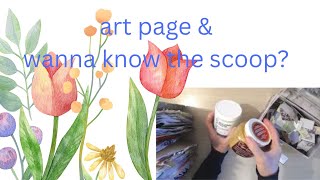 Art Page | Very Chatty!   Wanna Know the Scoop?