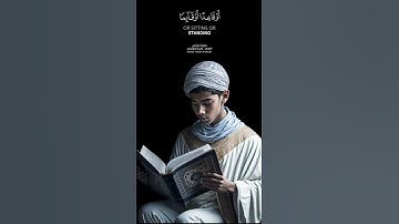 وَإِذَا مَسَّ الْإِنسَانَ الضُّرُّ دَعَانَا لِجَنبِهِ أَوْ قَاعِدًا ........(12)سورة يونس