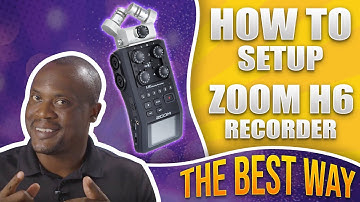 How to setup the Zoom h6 recorder, Ep.5