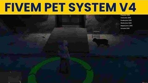 [ ESX ] Fivem Pet System V4 | Best FiveM Scripts Free