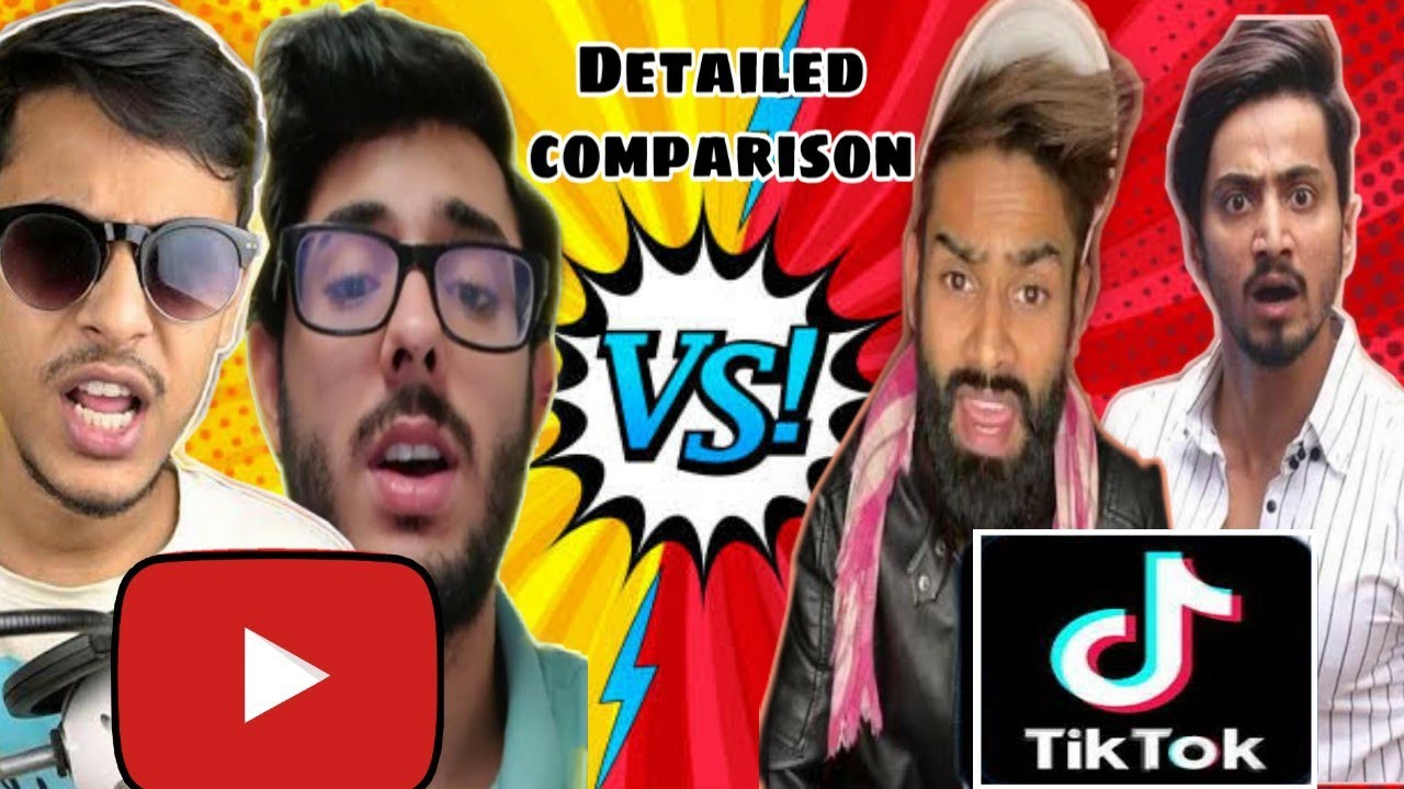 YouTube VS TikTok  which is better Total Comparison  