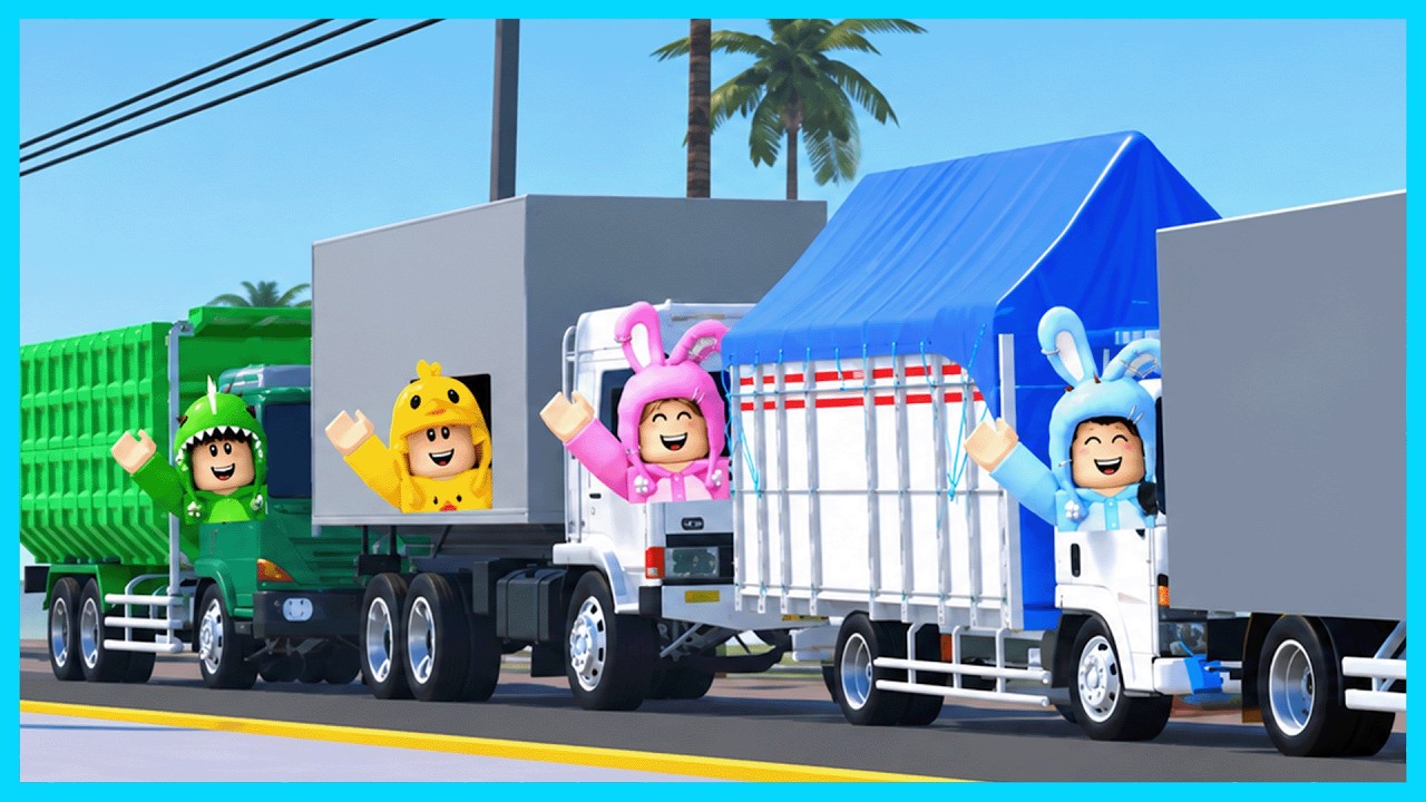 MIPAN & ZUZUZU JADI SUPIR TRUK BERSAMA TEMAN TEMAN NYA DAN ANTER SAWIT! SERU BANGET
