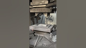 Aluminum alloy hot forging processing #Tools #work #asmr #short  #Technology