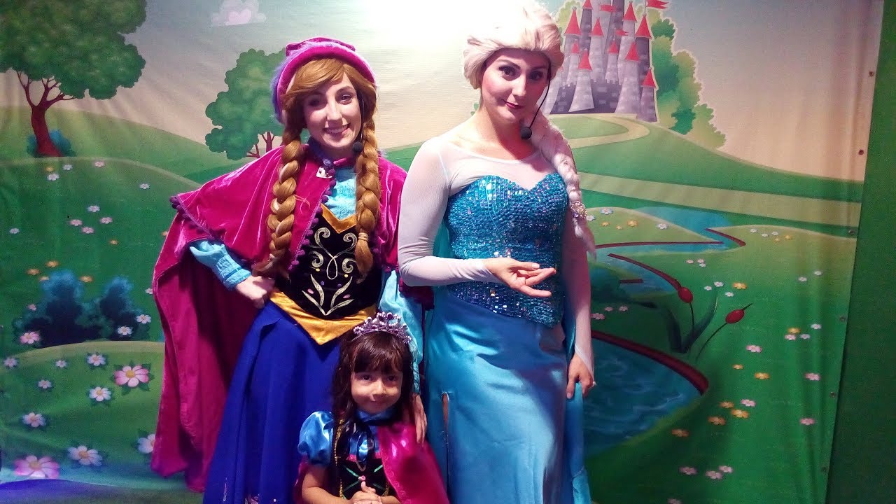 Teatro Frozen ft:Elsa - Olaf - Anna - Rafaela - Dudu e Rafa