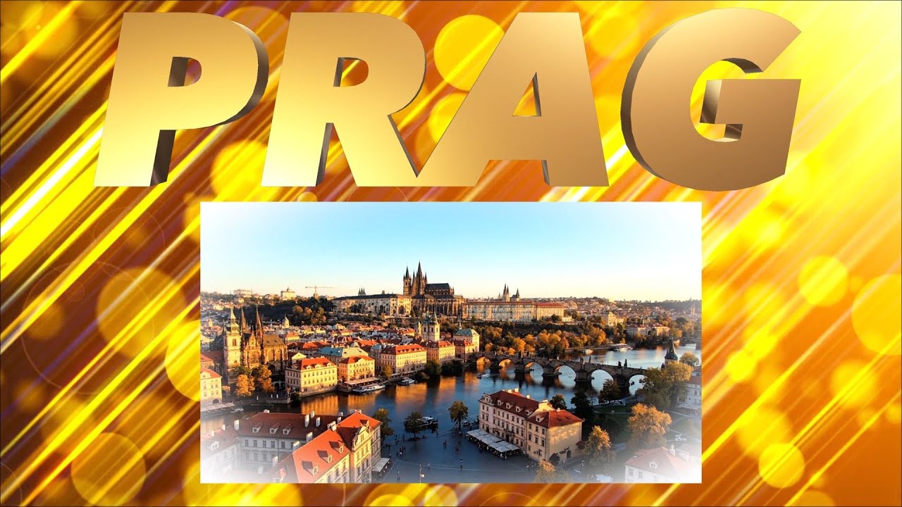 🇨🇿🕍🍺Prag - die goldene Stadt an der Moldau 4K🎥 