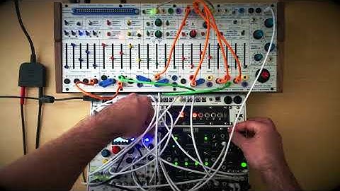 Buchla Easel Command and Eurorack // Triple Oscillator Modulation // René G. Boscio