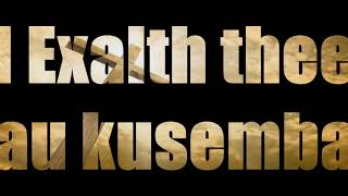 Kau Kusembah  I Exalth Thee  Instrument Saat Teduh