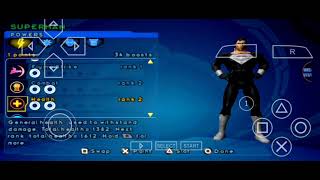 6 JUSTICE LEAGUE HEROES SUPERMAN X MARTIAN MANHUNTER Game PSP yang bisa di mainkan di hp android screenshot 2