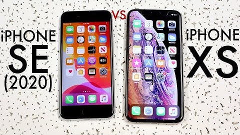 iPhone SE 2020 Vs iPhone XS SPEED TEST!