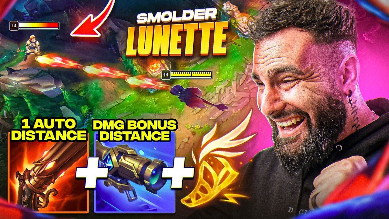 SMOLDER LUNETTE, DISTANCE = DÉGÂTS BONUS OMG