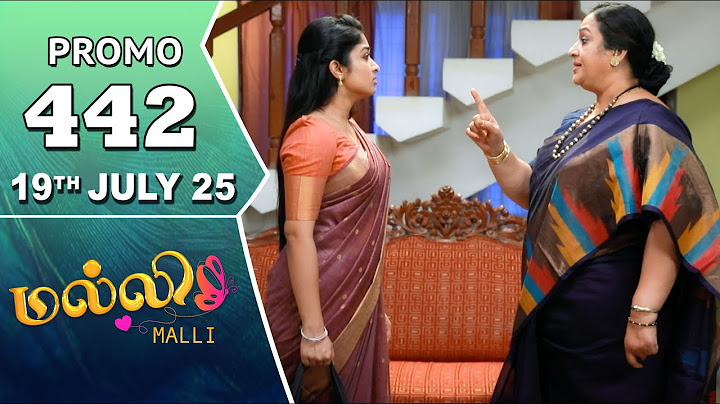 Malli Serial | Episode 442 Promo | 19th July 25 | Nikitha | Vijay | Saregama TV Shows Tamil