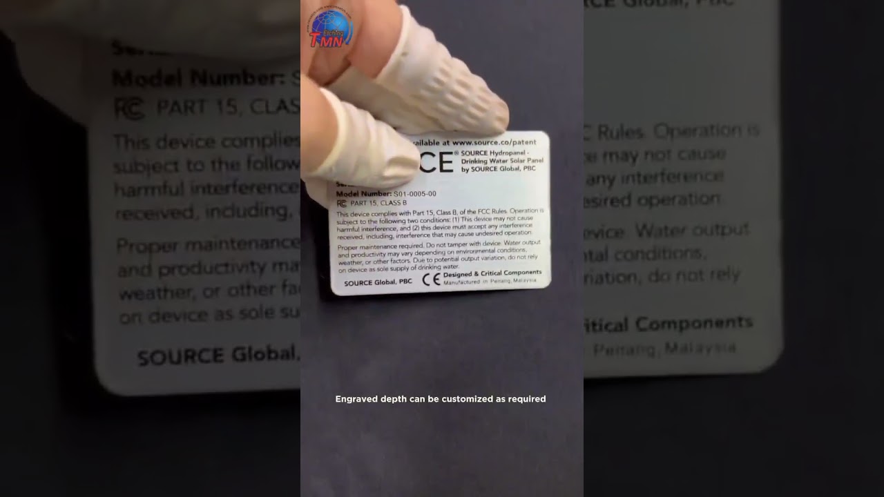 Customized Nameplates with engraving  by TMN Etching! 